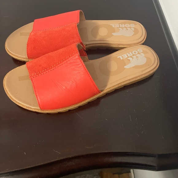 A great pair if Sorel Elle Block slides size 8 - Picture 5 of 5